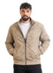 Coffee Gabardine Jacket 2 - Khotwh