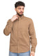 Coffee Gabardine Shirt - Khotwh
