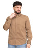Coffee Gabardine Shirt - Khotwh