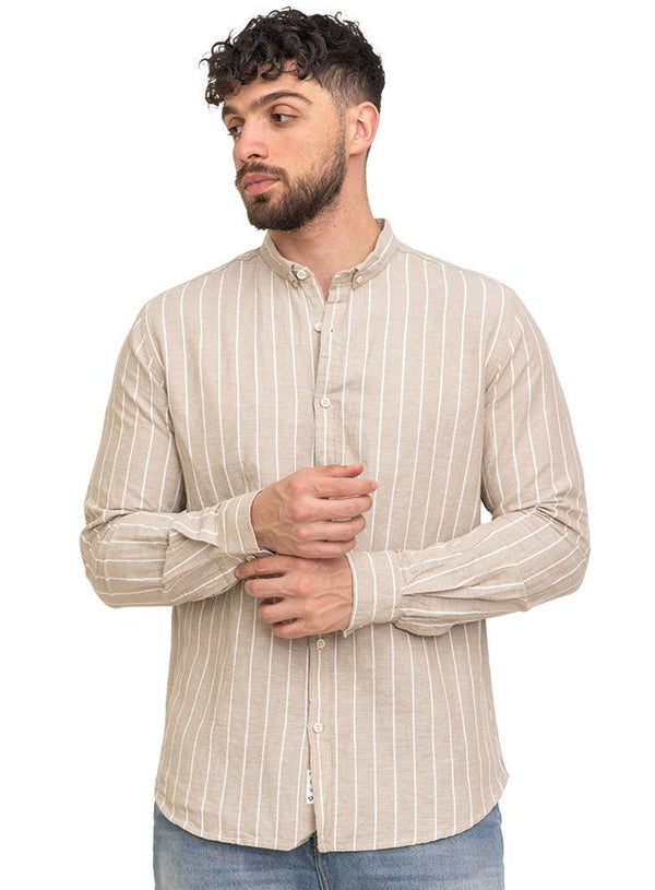Coffee - Ki - Striped Shirt - Khotwh