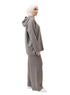 Coffee Over Size Knitted Suit - Khotwh