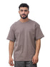 Coffee Over Size Round T-Shirt - Khotwh