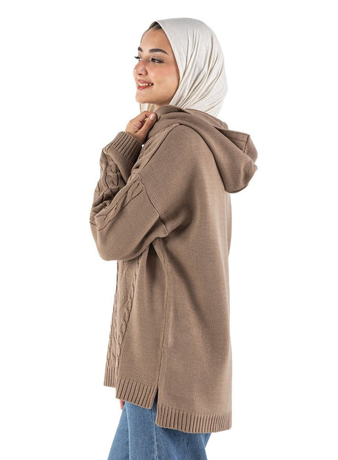 Coffee plexus Hoodie Pullover - Khotwh