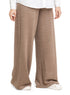 Coffee Plexus Knit Pant - Khotwh