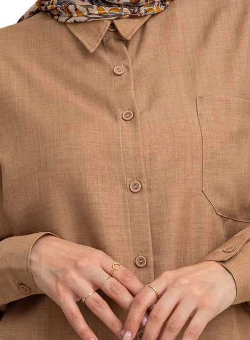 Coffee Pocket O - S Shirt - Khotwh