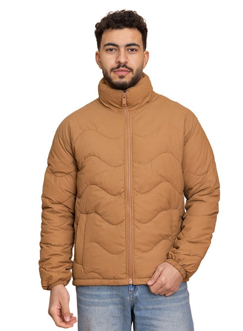 Coffee Puffer Jacket 1 - Khotwh