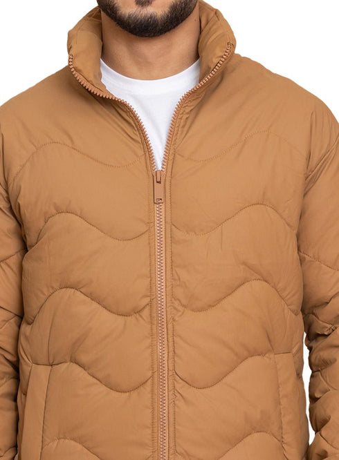 Coffee Puffer Jacket 1 - Khotwh