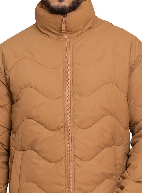 Coffee Puffer Jacket 1 - Khotwh