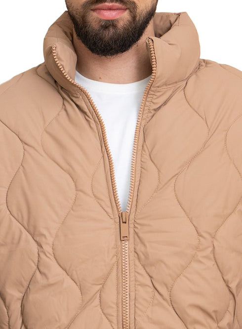 Coffee Puffer Jacket - Khotwh