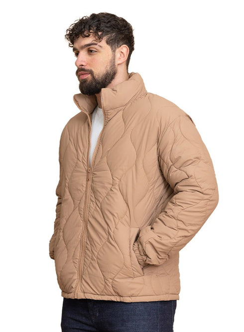 Coffee Puffer Jacket - Khotwh