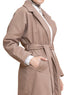 Coffee RD - Long Feather Coat - Khotwh