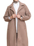 Coffee RD - Long Feather Coat - Khotwh