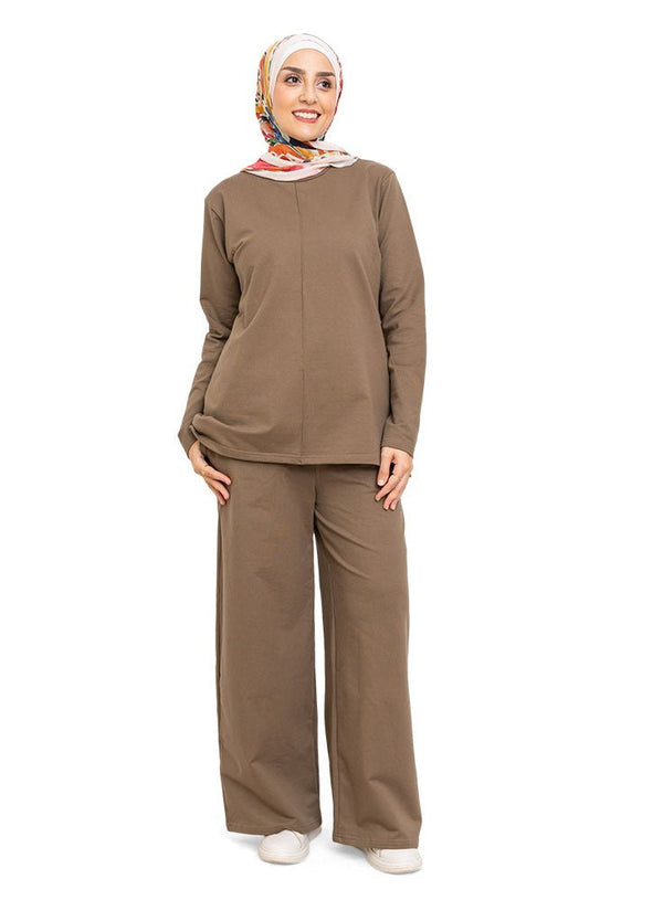 Coffee S - Melton Suit - Khotwh
