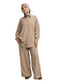Coffee Striped Suit - Khotwh