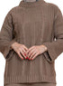Coffee Upside Sleeve Plexus Suit - Khotwh