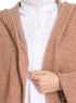 Coffee Velvet Cardigan - Khotwh