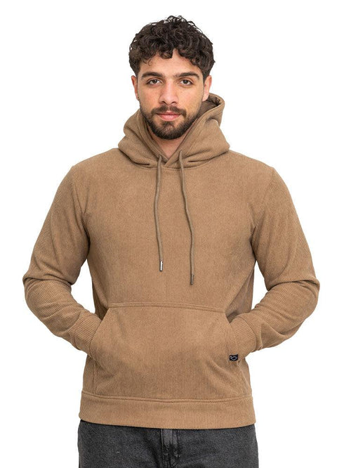 Coffee Velvet Hoodie - Khotwh