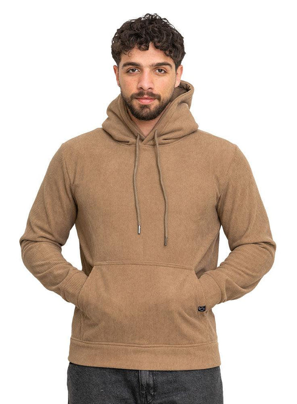 Coffee Velvet Hoodie - Khotwh