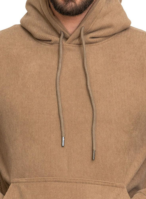 Coffee Velvet Hoodie - Khotwh