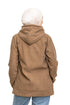 Coffee Velvet Hoodie Vent - Khotwh