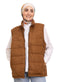 Coffee Velvet Vest - Design 1 - Khotwh