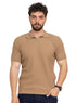 Coffee Zigzag F - S.Knit Polo T-shirt - Khotwh
