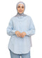 Cool Ice Button - Back Denim Shirt - Khotwh