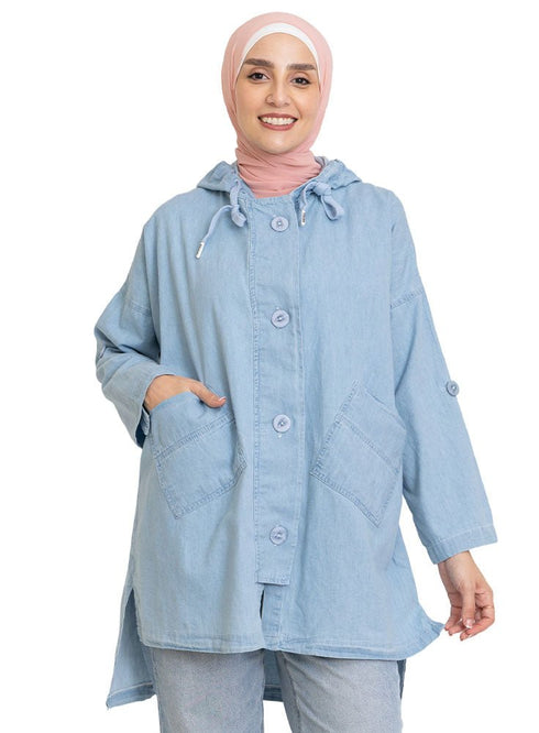 Cool Ice Design 6129Jeans Jacket - Khotwh