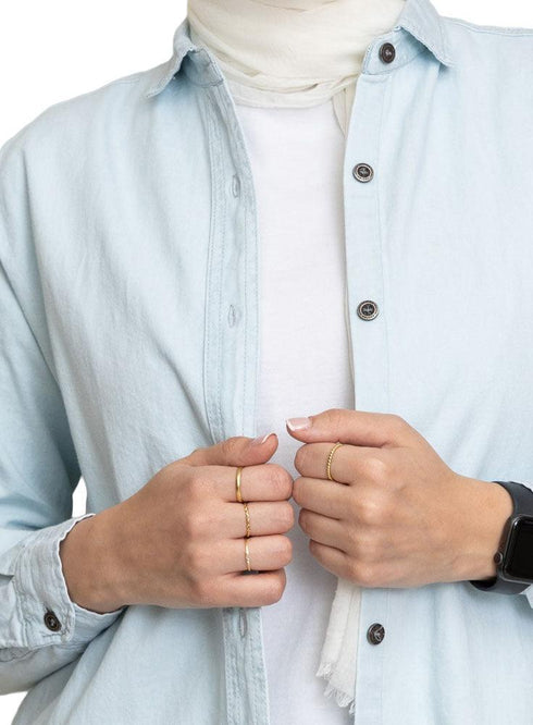 Cool Ice Long Jeans Shirt - Khotwh