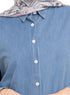 Cool Ice Over Size Denim Shirt - Khotwh