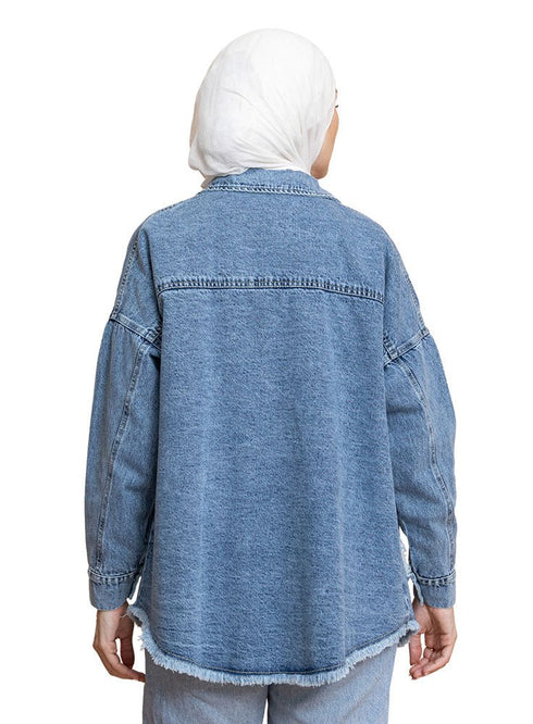 Cool Ice Pocket Jacket Jeans - Khotwh