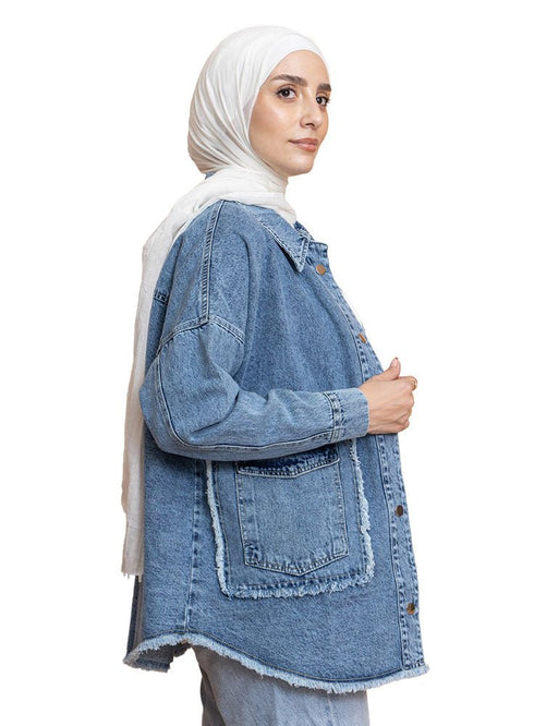 Cool Ice Pocket Jacket Jeans - Khotwh