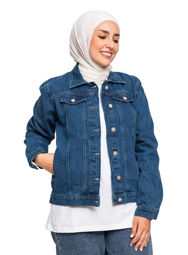 Cool Ice Short Jacket Jeans - Khotwh