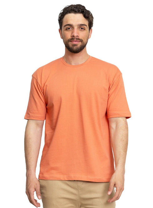 Copper Coin Over Size Round T-Shirt - Khotwh