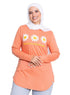 Copper Coin Printed Long - Sleeve Design 59 - Khotwh