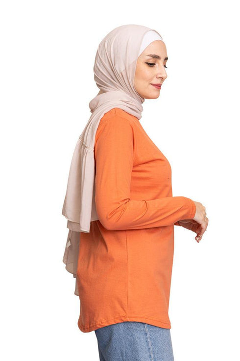 Copper Coin Printed Long - Sleeve Design 7 - Khotwh