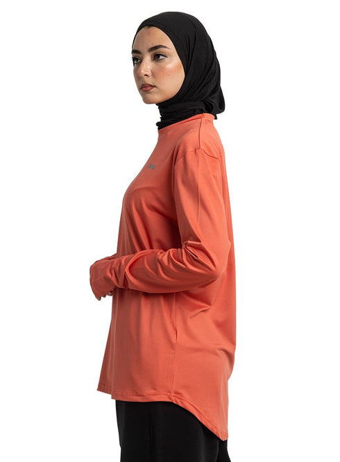 Copper Coin Sporting Long - Sleeve T-Shirt - Khotwh