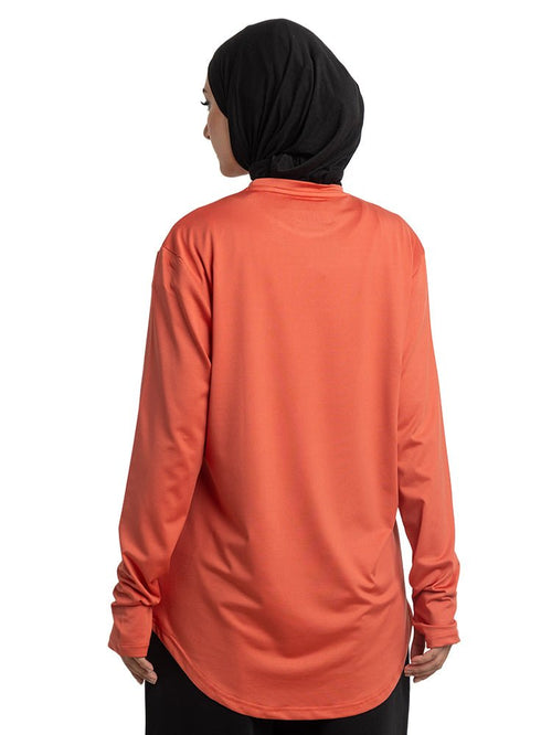 Copper Coin Sporting Long - Sleeve T-Shirt - Khotwh