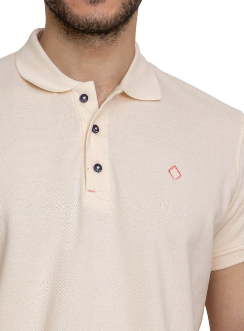 Creamy Basic Polo - Khotwh