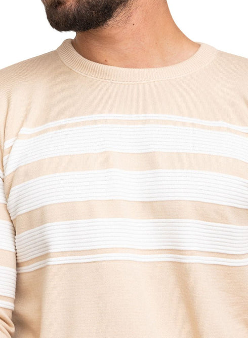 Creamy - Design00181 BS - Round Pullover - Khotwh