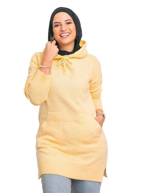 Creamy Hoodie Pullover - Khotwh