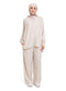Creamy Linen Suit - Khotwh