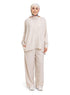 Creamy Linen Suit - Khotwh