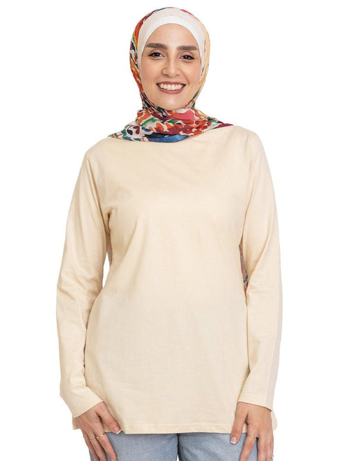 Creamy Long - Sleeve - Khotwh