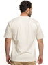 Creamy Over Size Round T-Shirt - Khotwh