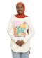 Creamy Printed Long - Sleeve Design 14 - Khotwh