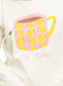 Creamy Printed Long - Sleeve Design 7 - Khotwh