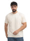 Creamy Relaxed Round T-Shirt - Khotwh