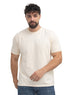 Creamy Relaxed Round T-Shirt - Khotwh