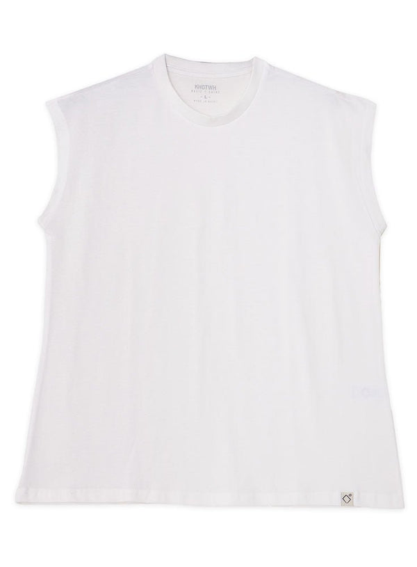 Creamy Short Sleeveless - Khotwh